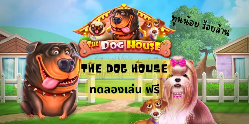 The Dog House ทดลองเล่น ฟรี สล็อตบ้านน้องหมา